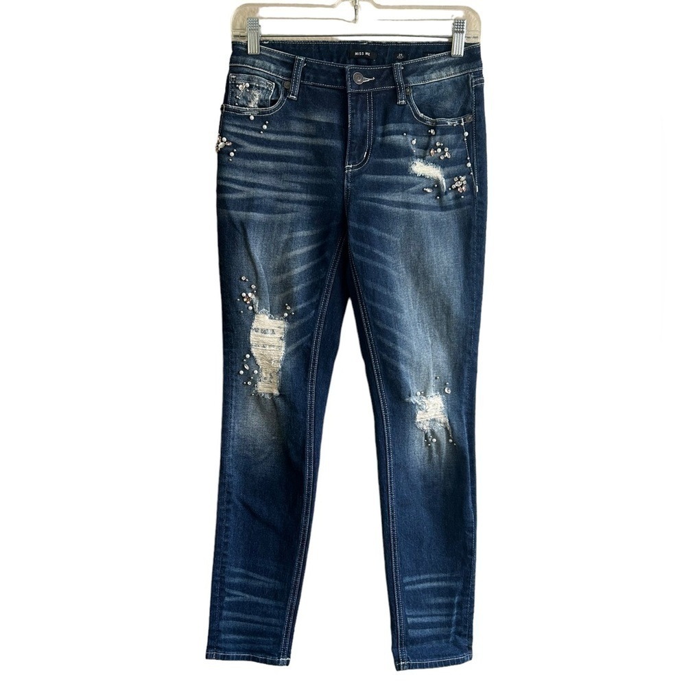 Miss Me Standard Ankle Skinny Jean • Used • Size: 26